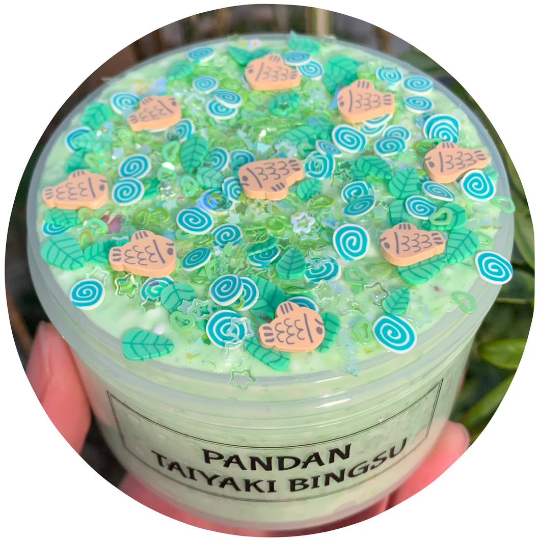 Pandan Taiyaki Bingsu